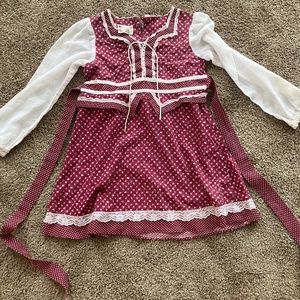 Gunne sax vintage girls dress